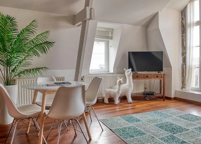 Beautiful Center In Near Medieval Castle